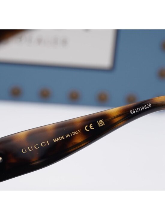 Gucci GG1976SK 003 Cat Eye Sunglasses - Havana / Brown main image 5